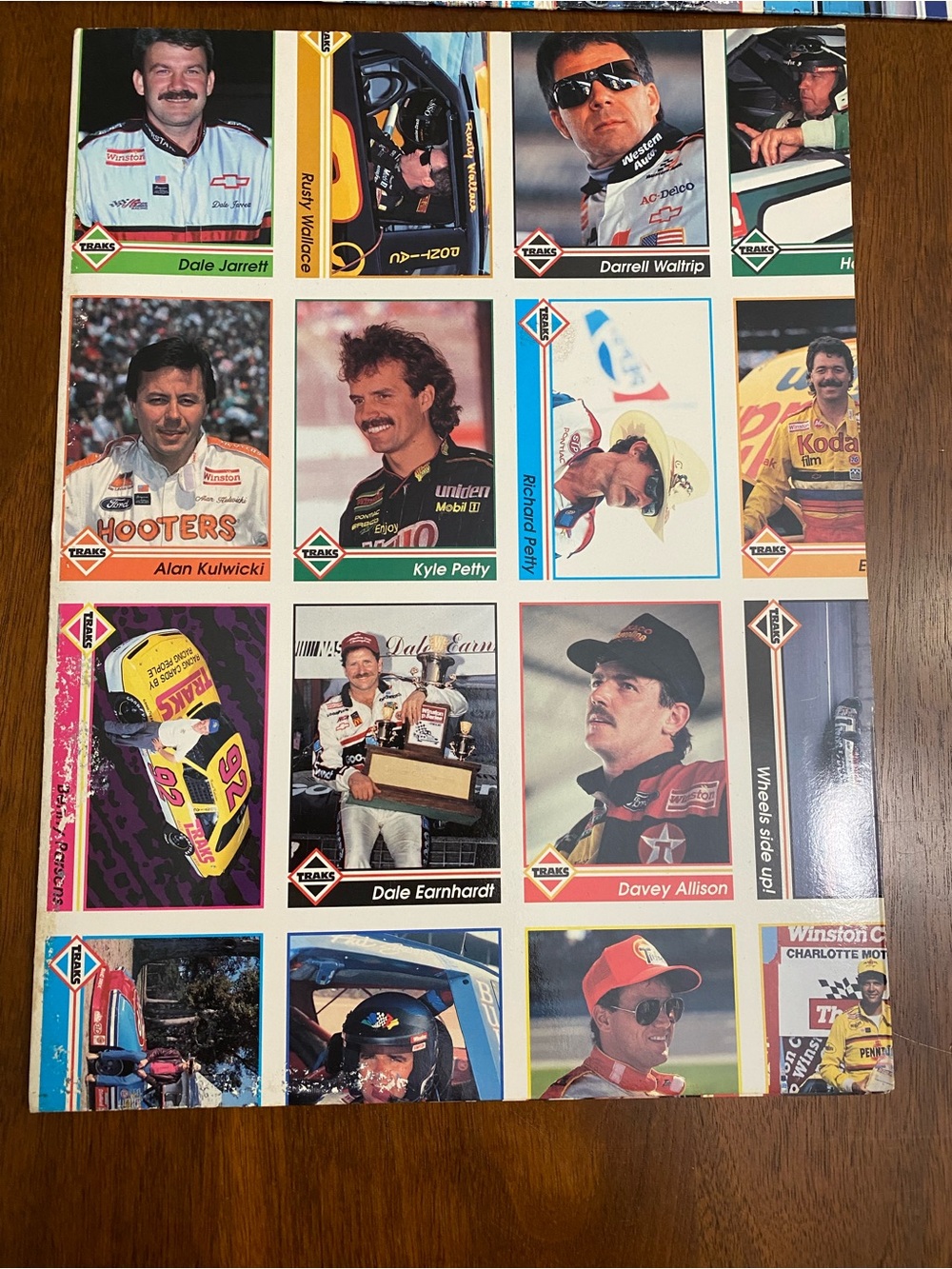 Vintage NASCAR Pocket Folders - 2